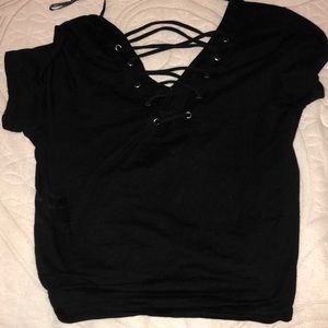 Black Plus Size Top